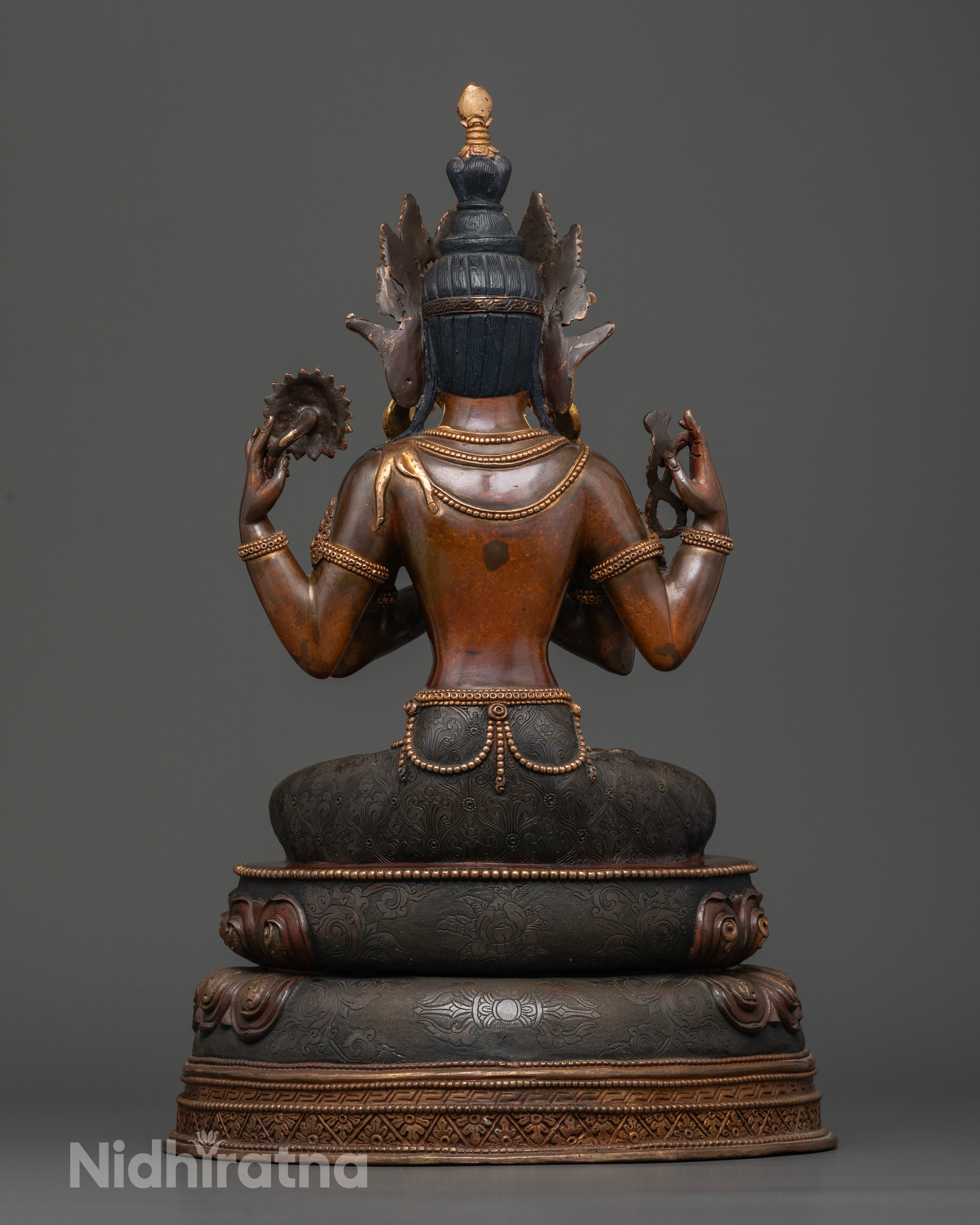 Oxidized Chenrezig: The Everlasting Beacon of Compassionate Light