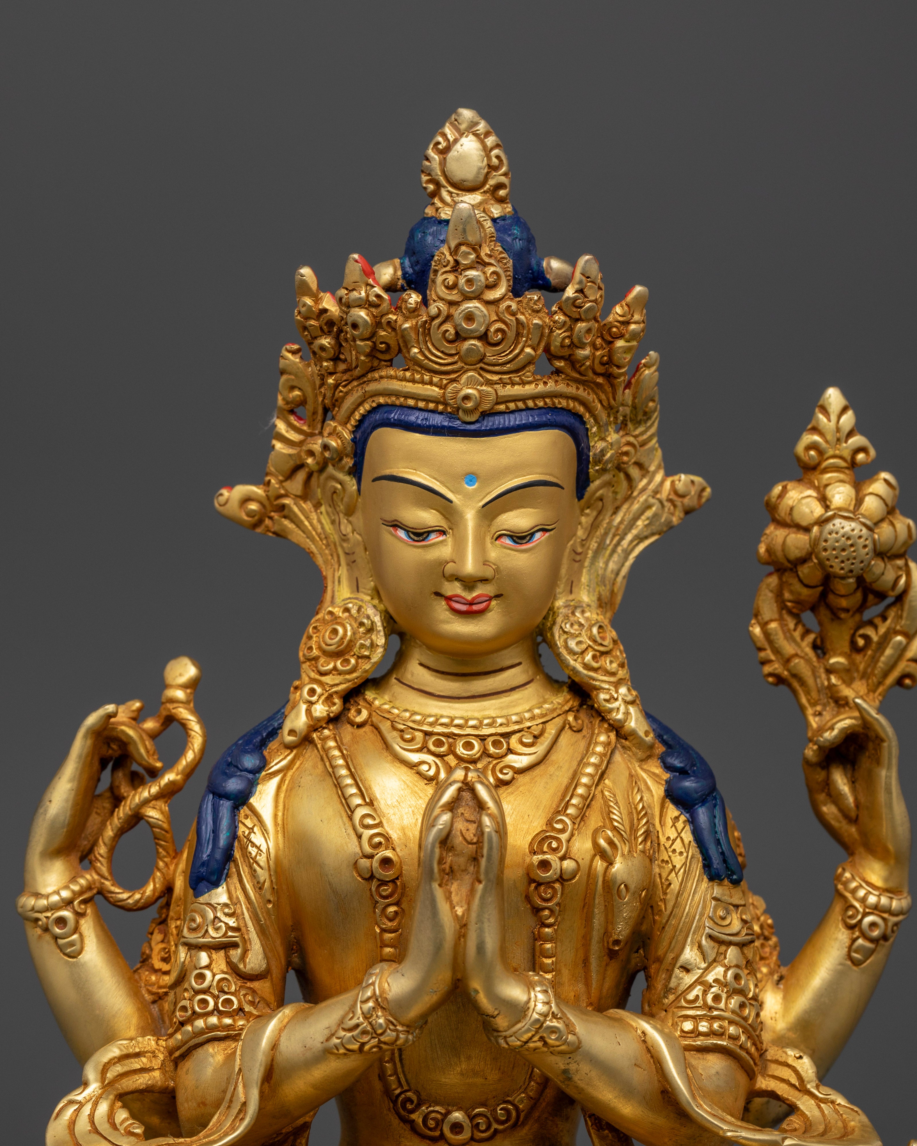 Handcrafted Chenrezig Statue