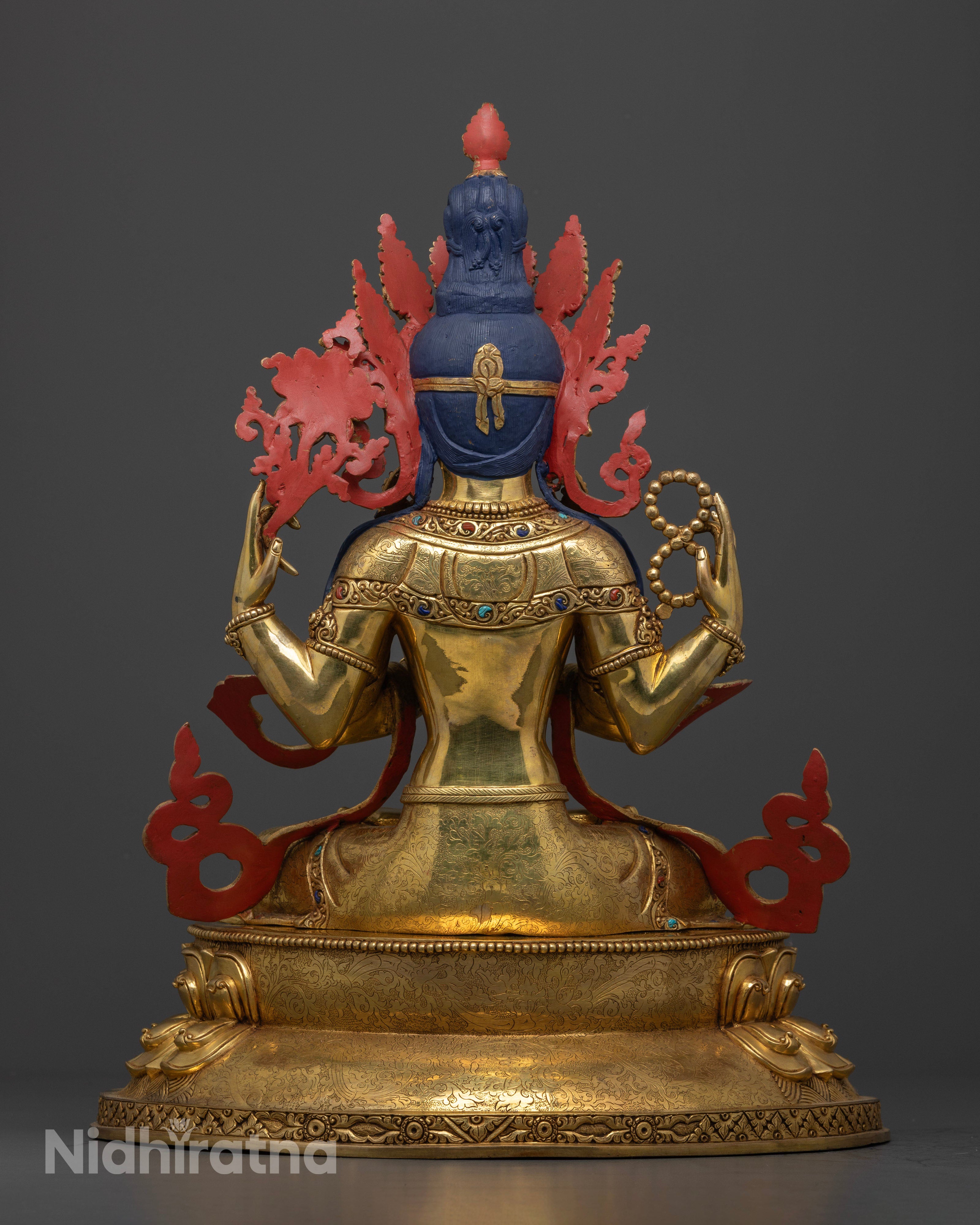 Chenrezig Statue: Invoking Compassion and Protection