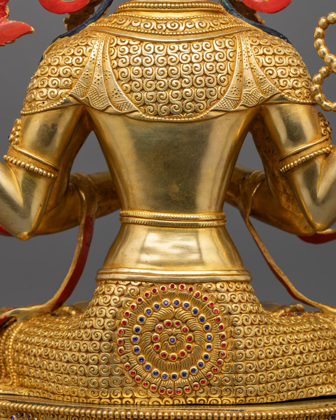 Buy Gold Gilded Chenrezig Statue in Online
