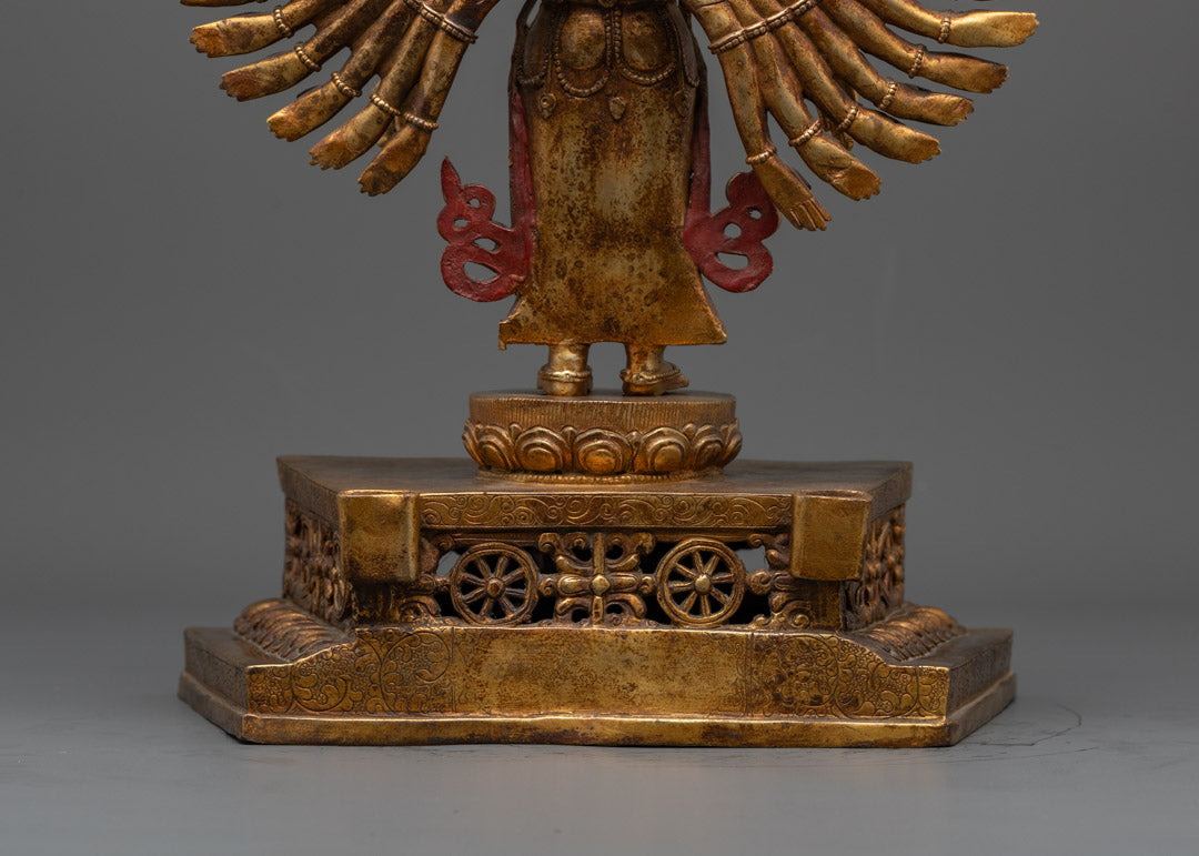 1000 Armed Avalokiteshvara Statue | Traditional Himalayan Art