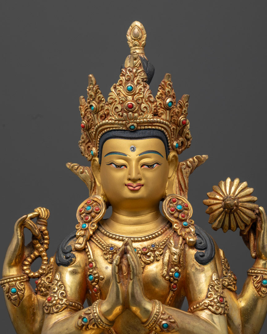 Chenrezig Statue | Himalayan Tibetan Art