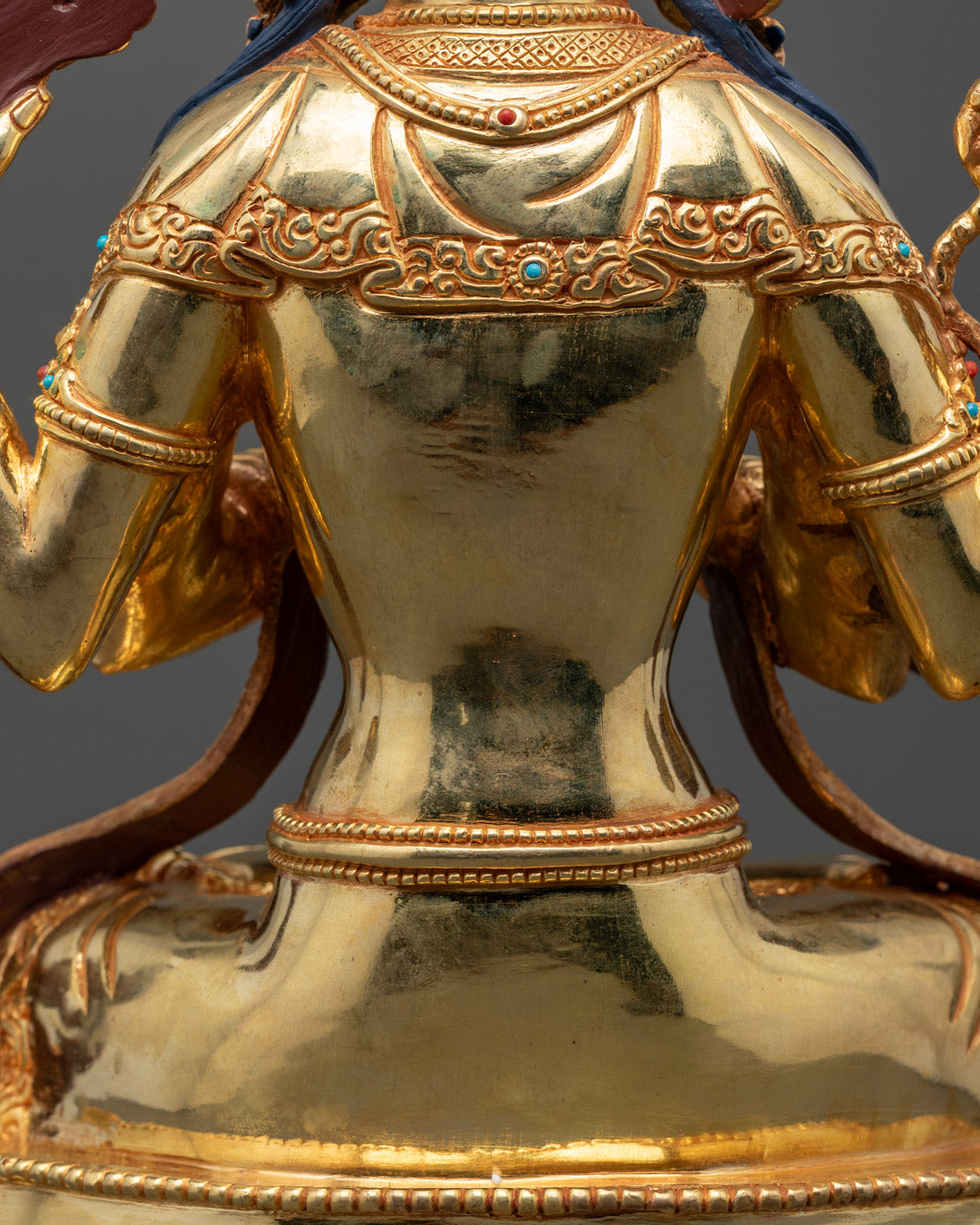 Chenrezig Sculpture | Exquisite Handcrafted Tibetan Buddhist Statue