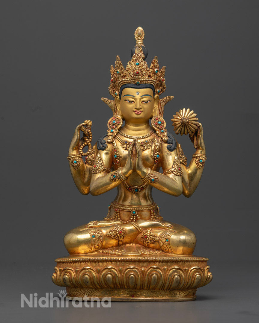 Chenrezig Statue | Himalayan Tibetan Art