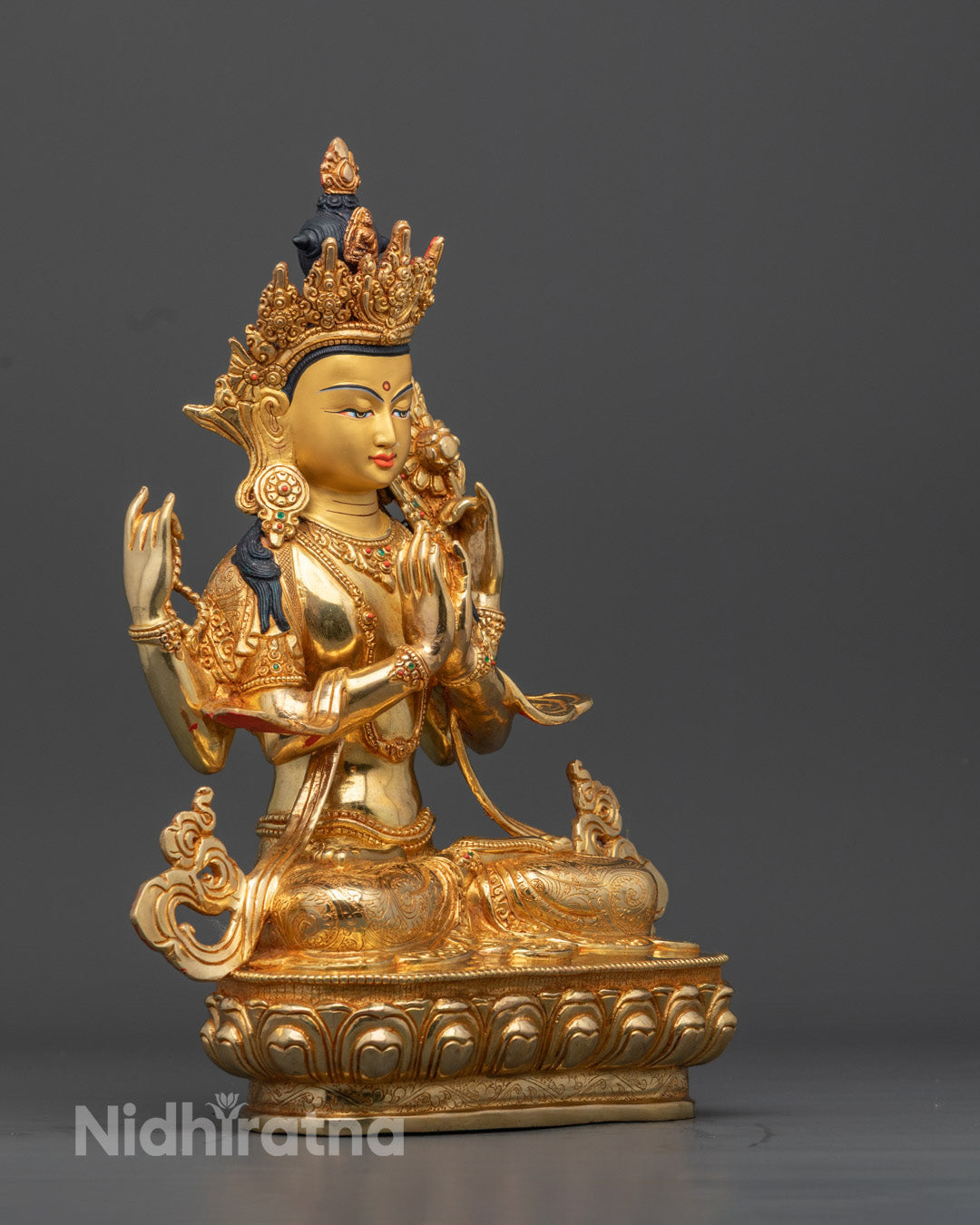 Chenrezig Statue | Handmade Tibetan Avalokiteshvara