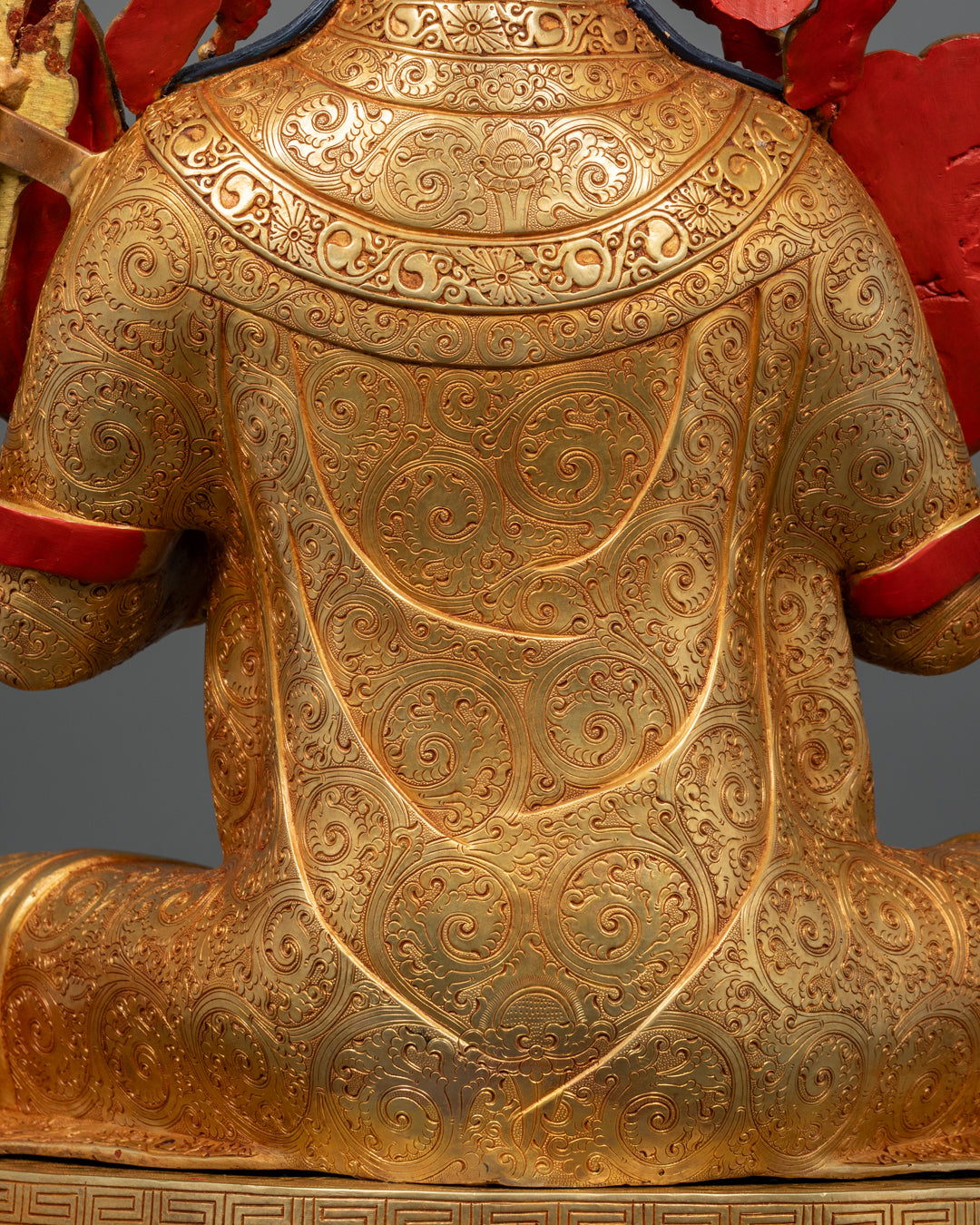 Handmade Trisong Detsen Statue | Traditional Buddhist Artwork