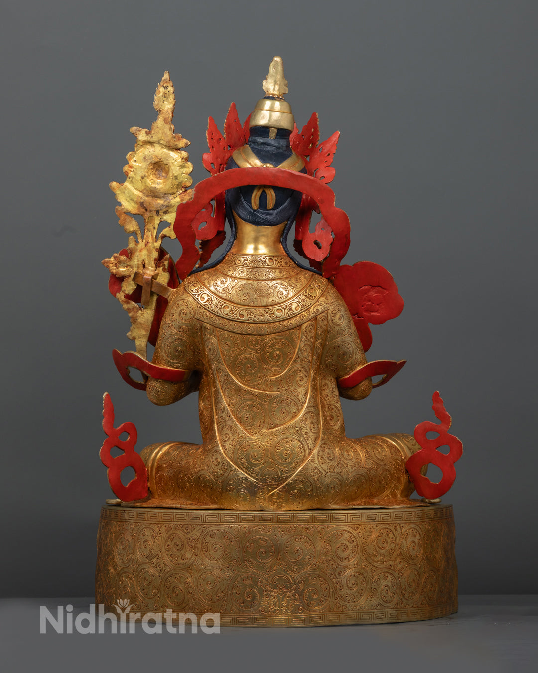 Handmade Trisong Detsen Statue | Traditional Buddhist Artwork