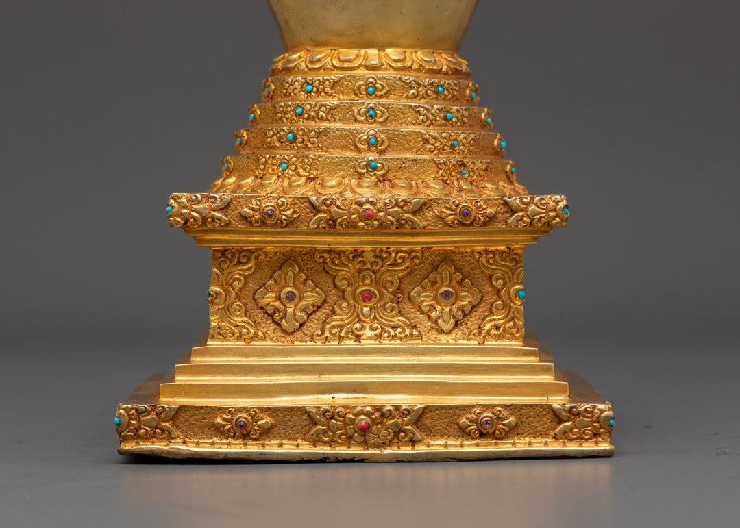Buddhist Namgyalma Stupa Statue | Himalayan Artwork