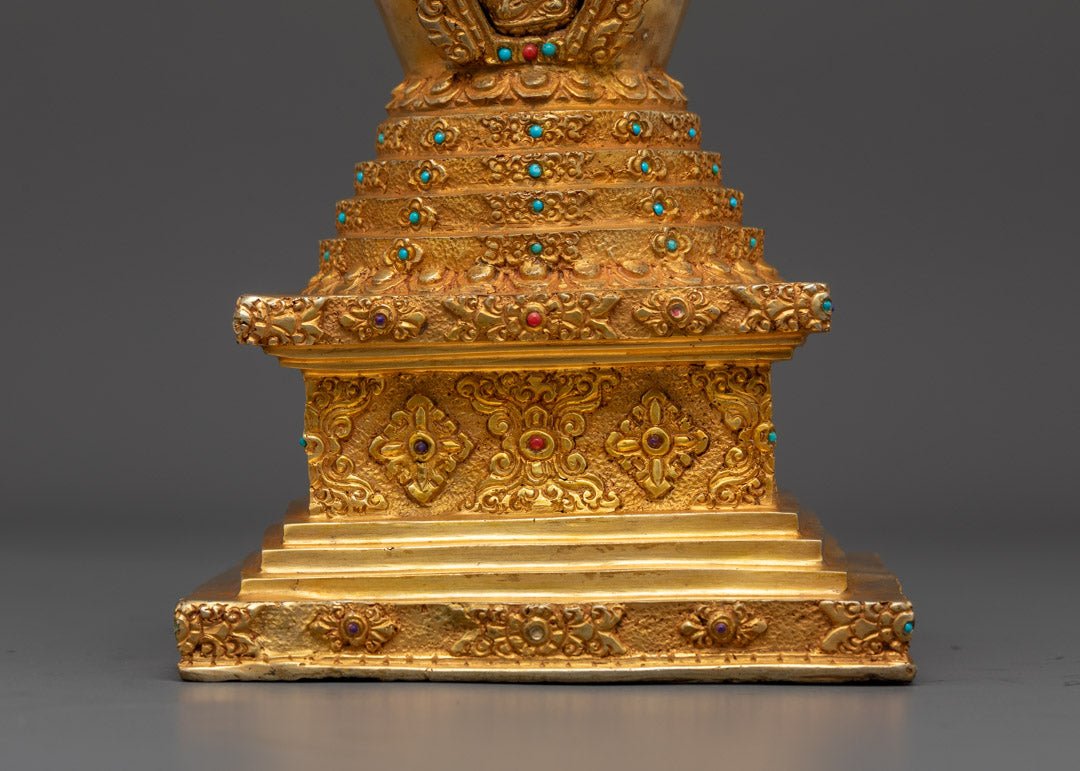 Buddhist Namgyalma Stupa Statue | Himalayan Artwork