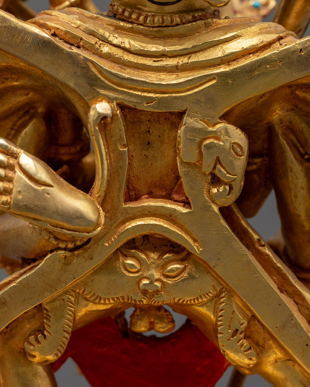 Chakrasamvara in Union Statue | Consort Vajravarahi