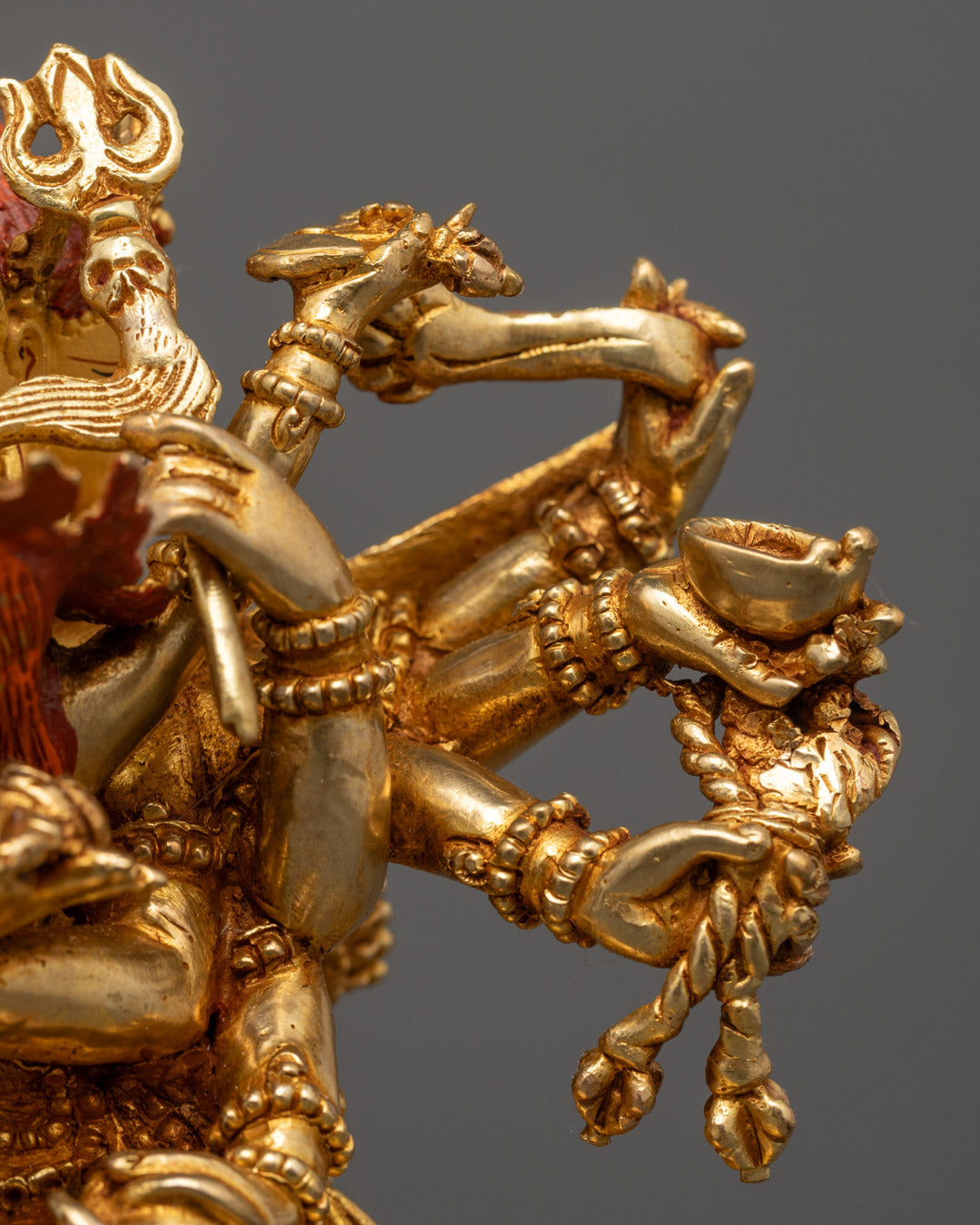 Chakrasamvara with Vajravarahi Consort Statue | Tantric Yab-Yum Statue