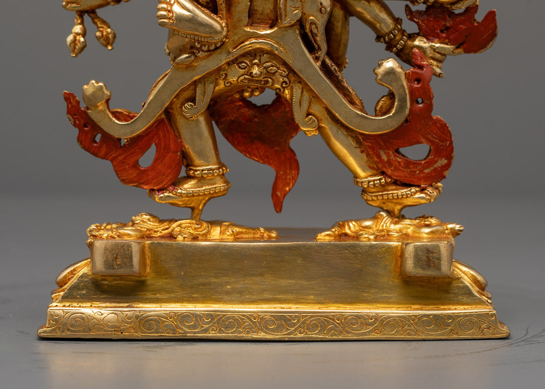 Chakrasamvara with Vajravarahi Consort Statue | Tantric Yab-Yum Statue