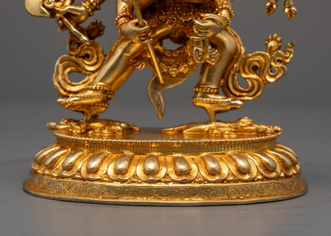 Chakrasamvara with Vajravarahi Consort Statue | Tantric Yab-Yum Statue