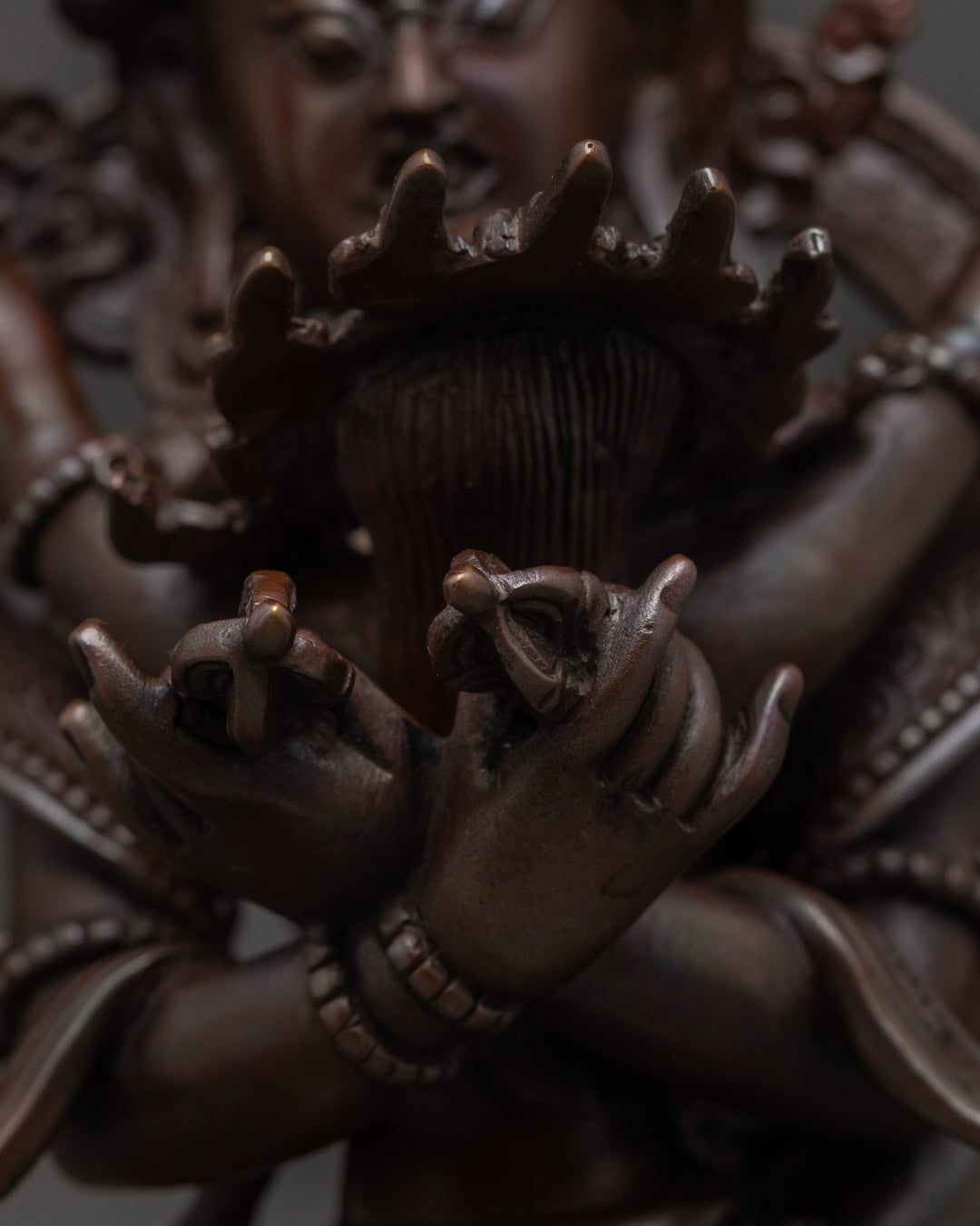 Yidam Chakrasamvara Statue | Majestic Buddhist Deity