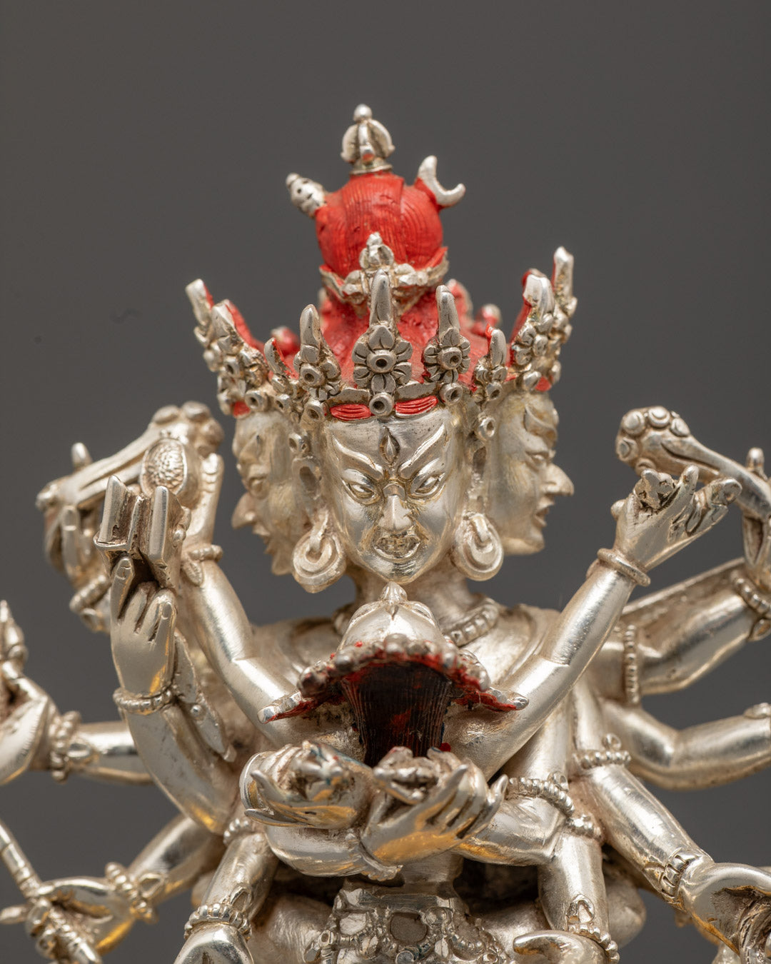 Chakrasamvara Statue | Traditional Tibetan Buddhist Art