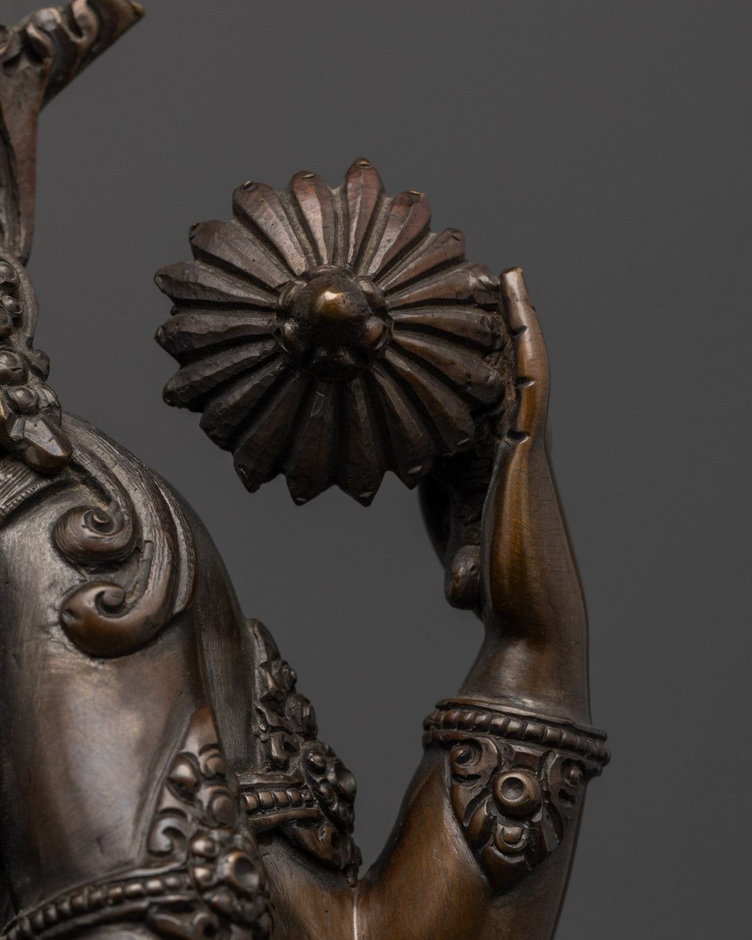 Tibetan Chenrezig Statue | Four-Armed Avalokiteshvara