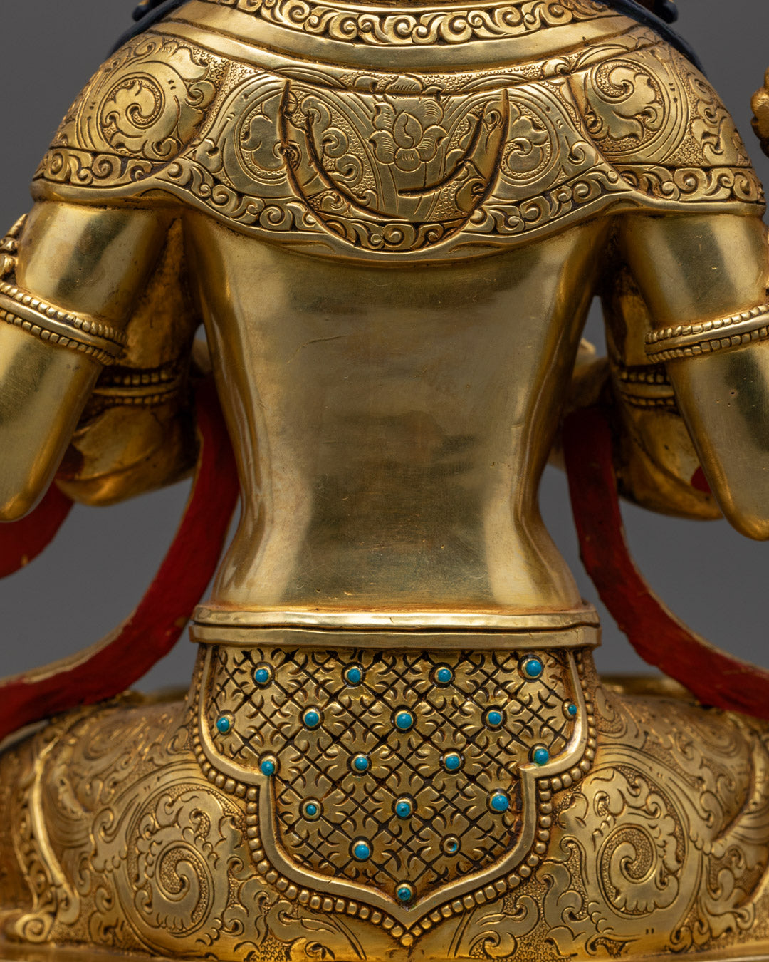 Chenrezig Statue | Hand-Carved Tibetan Buddhist Sculpture