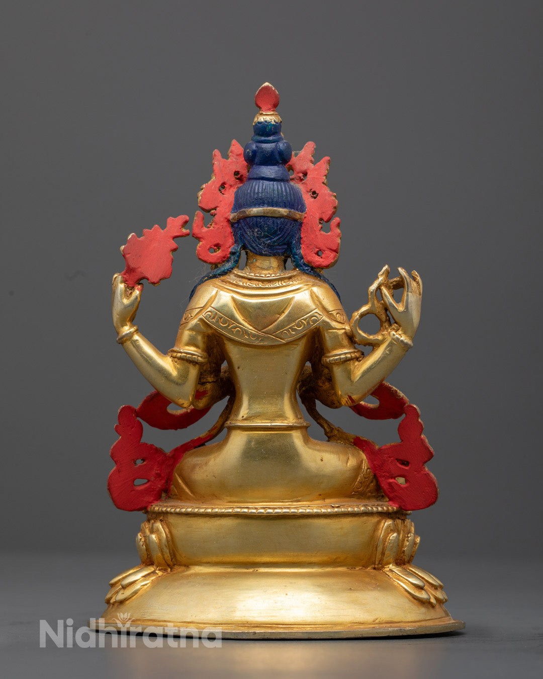 Bodhisattva Chenrezig Statue | Nepalese Handmade Buddhist Deity