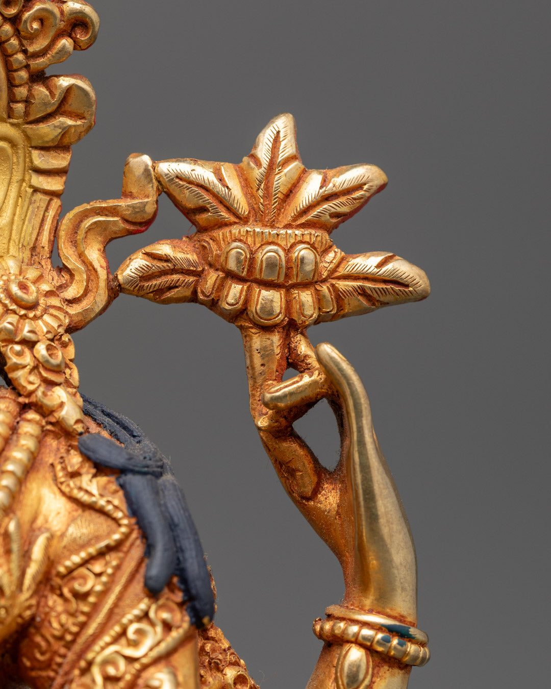 Chenrezig Statue | Hand-Carved Tibetan Bodhisattva