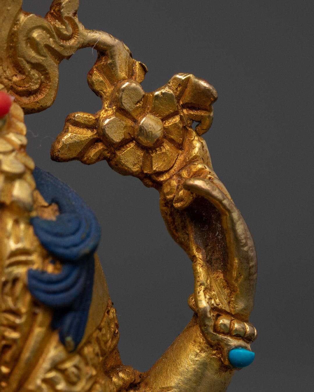 Chenrezig Statue | 24K Gold Gilded Icon of Divine Compassion