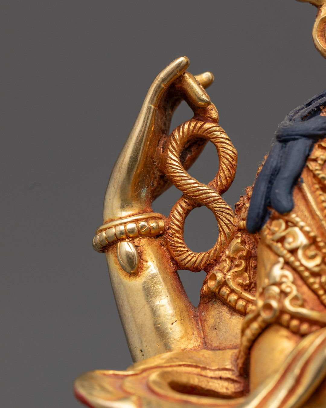 Chenrezig Statue | Hand-Carved Tibetan Bodhisattva