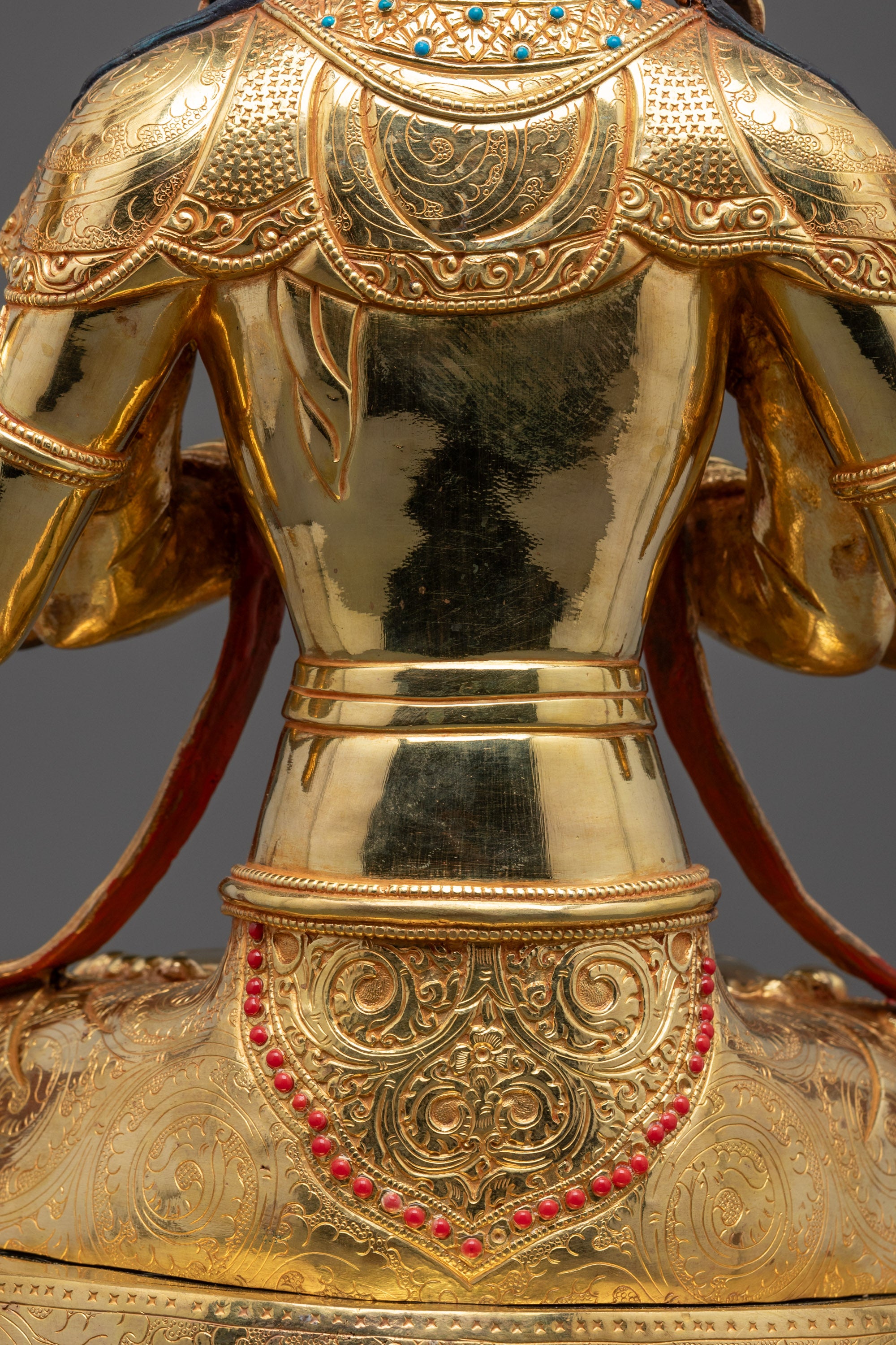 Avalokiteshvara Chenrezig Statue | Hand-Carved Himalayan Spiritual Art