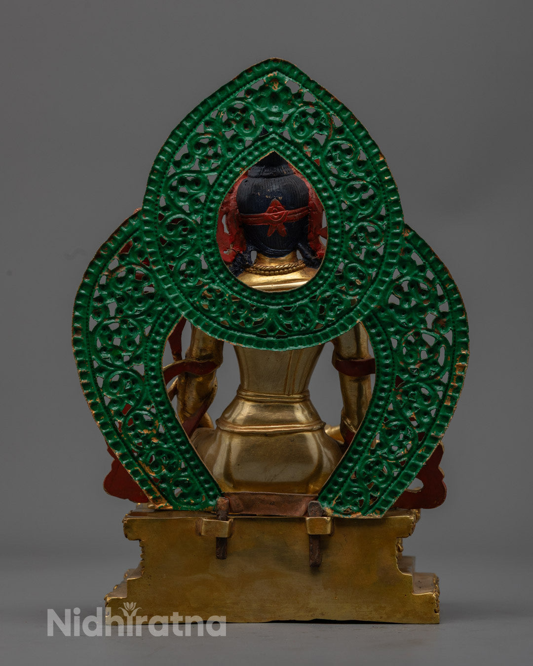 Authentic Nepalese Chenrezig Statue | Tibetan Artwork