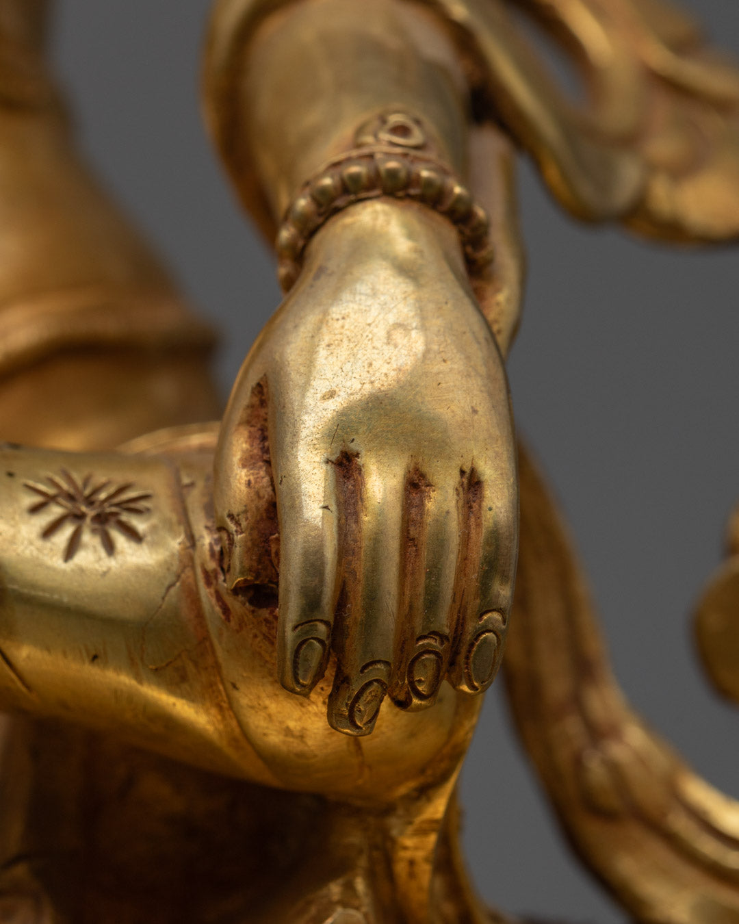 Authentic Nepalese Chenrezig Statue | Tibetan Artwork