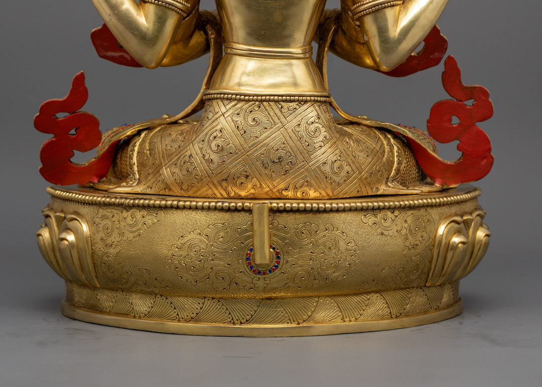 Chenrezig Statue | Tibetan Buddhist Sculpture