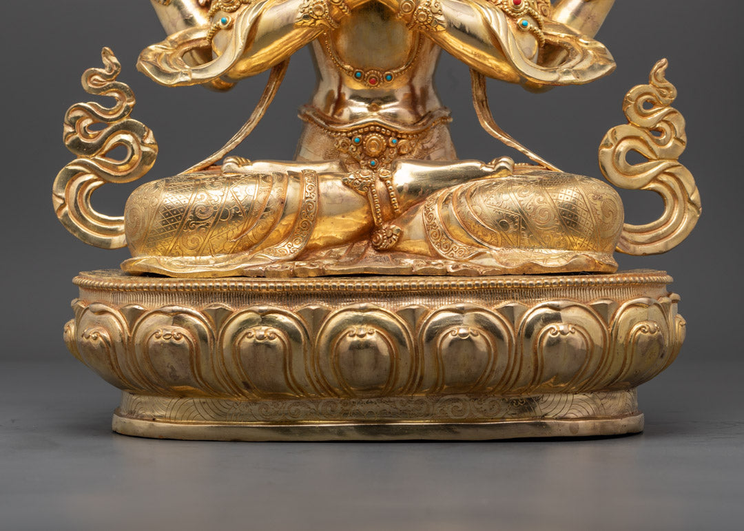 Nepalese Chenrezig Statue | The Bodhisattva's Infinite Compassion