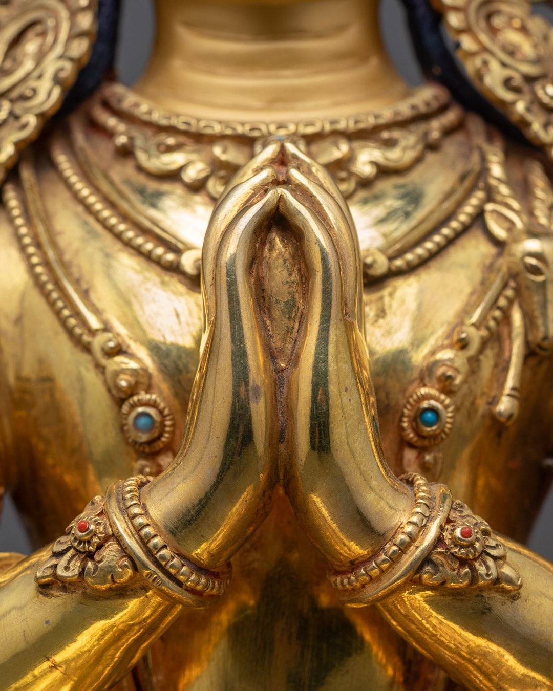Handcrafted Chenrezig Statue | Tibetan Buddhist Deity for Sale