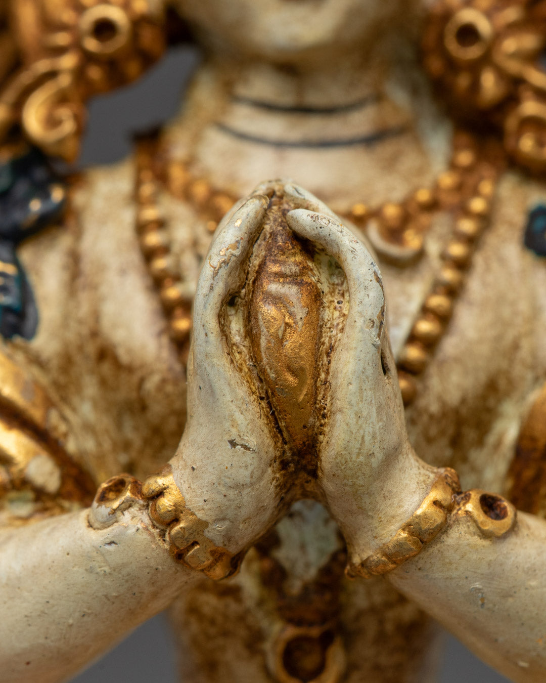 Spiritual Four-armed Avalokitesvara Statue | Machine Made Art