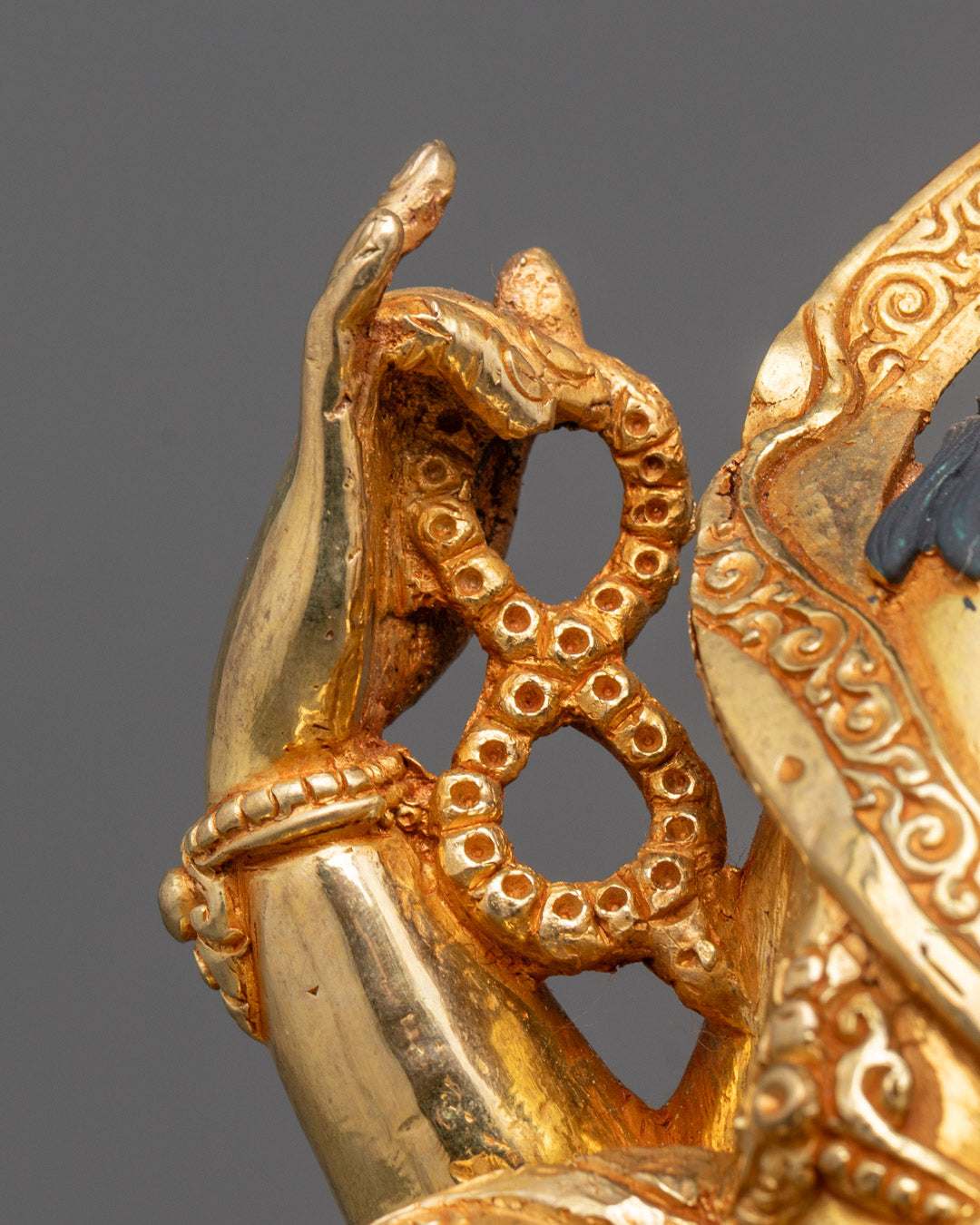 Hand Crafted Tibetan Diety Chenrezig Statue