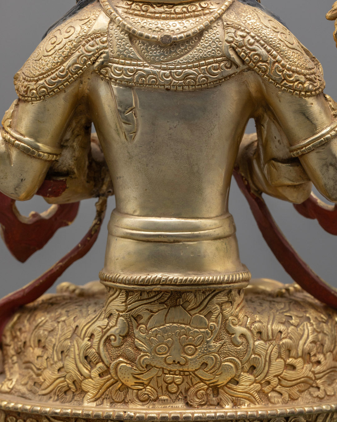 Nepalese Chenrezig Statue | Hand-Carved Avalokiteshvara
