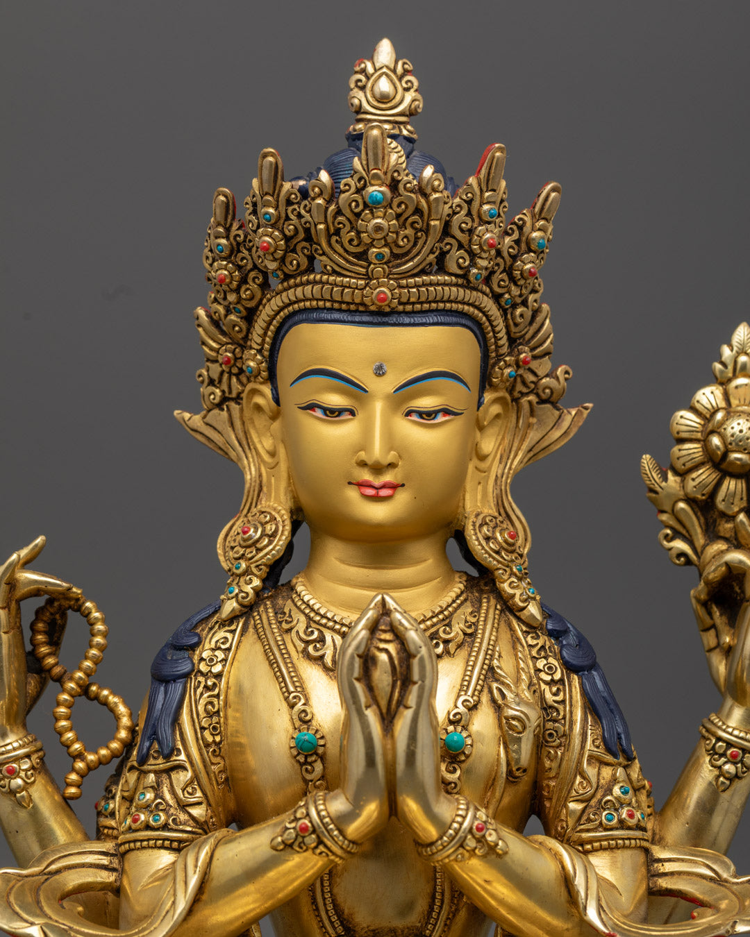 Chenrezig Statue | Handcrafted Tibetan Avalokiteshvara