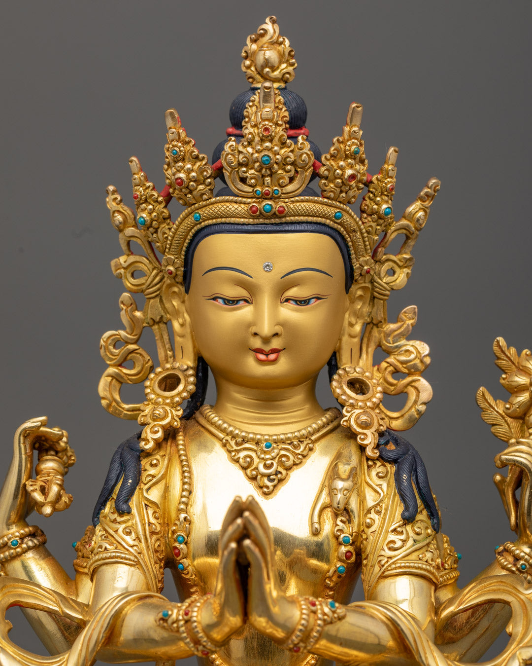 Chenrezig Statue | Handcrafted Tibetan Avalokiteshvara