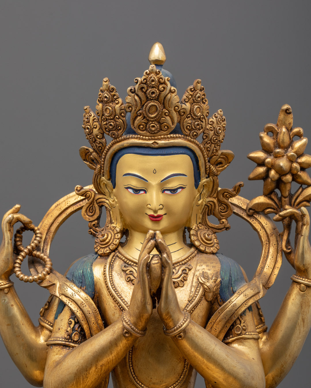 Chenrezig Statue for Home Altar | Symbol of Loving-Kindness