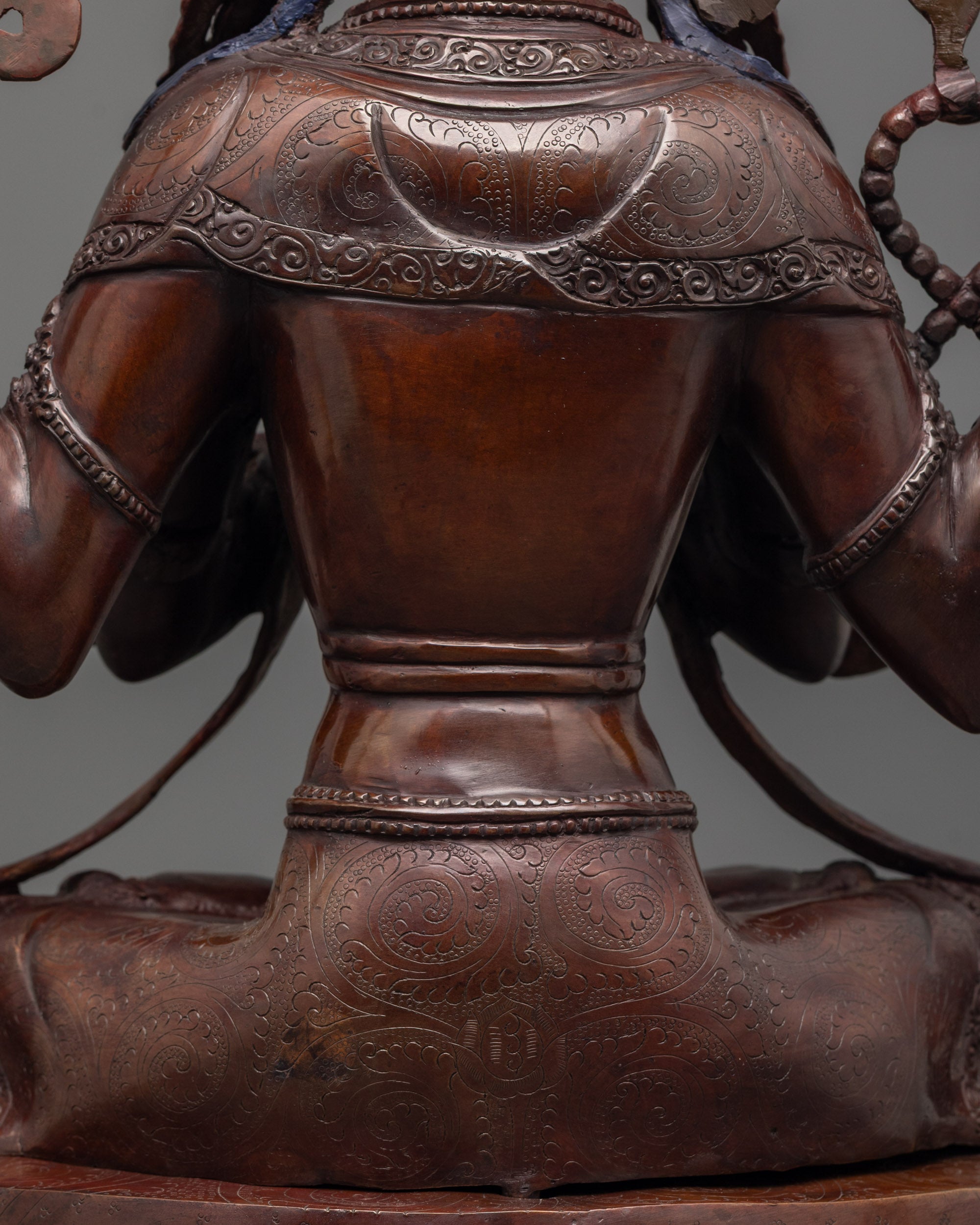 Authentic Chenrezig Statue | Tibetan Buddhist Sculpture