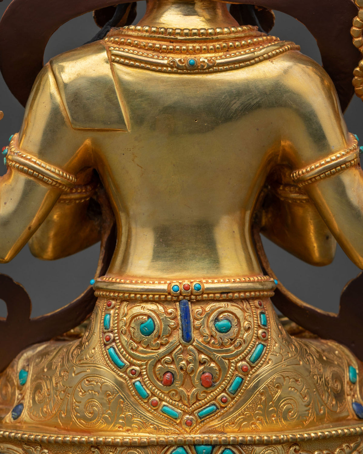 Four-armed Chenrezig Statue from Nepal | Handcrafted with Devotion