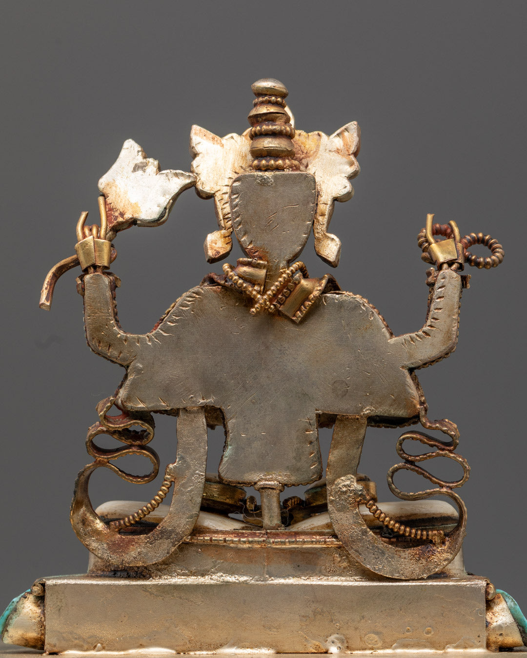 Hand-crafted Stones Chenrezig Statue | Sacred Tibetan Buddhist Art