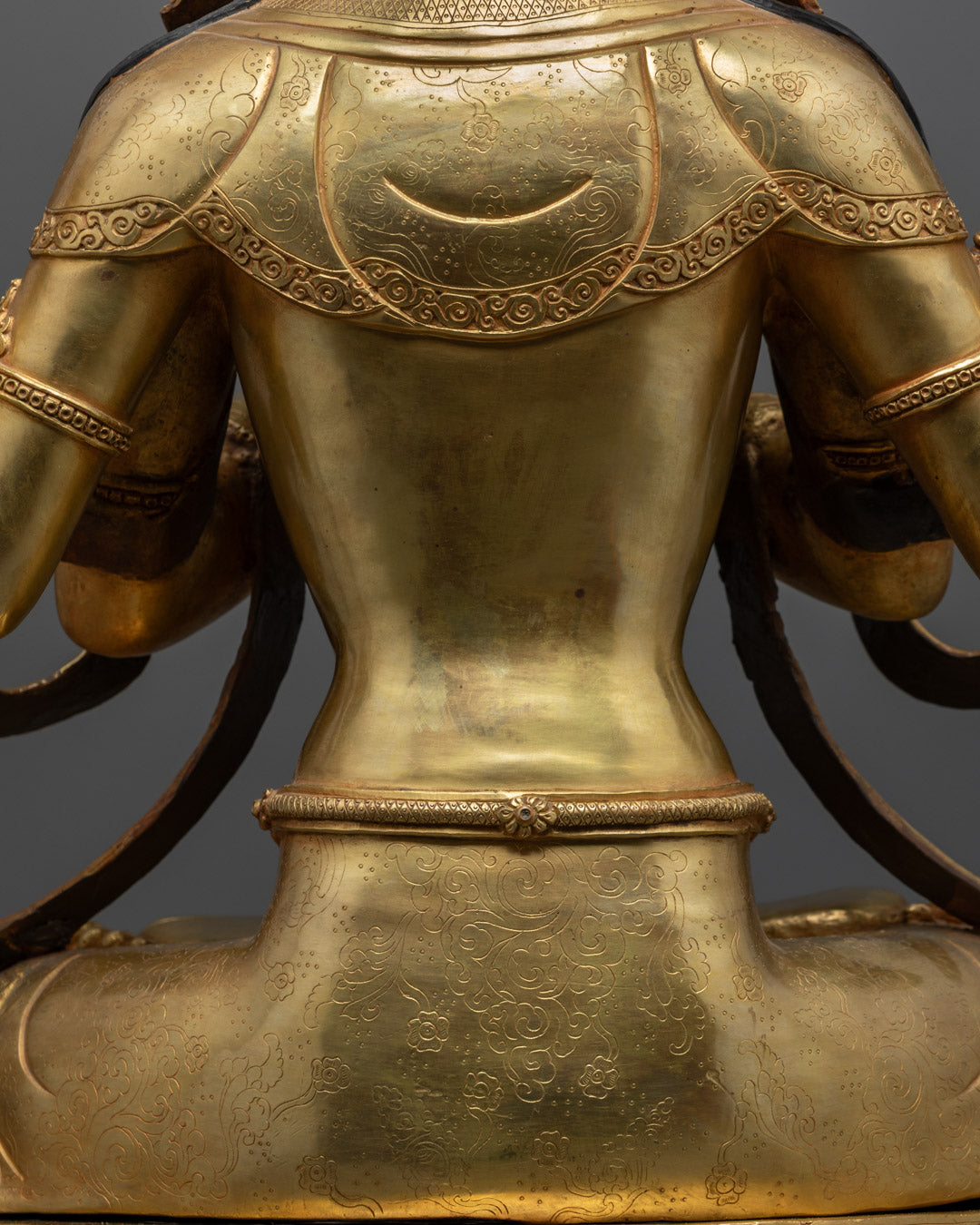 Chenrezig Avalokiteshvara Statue | Handcrafted Tibetan Artwork