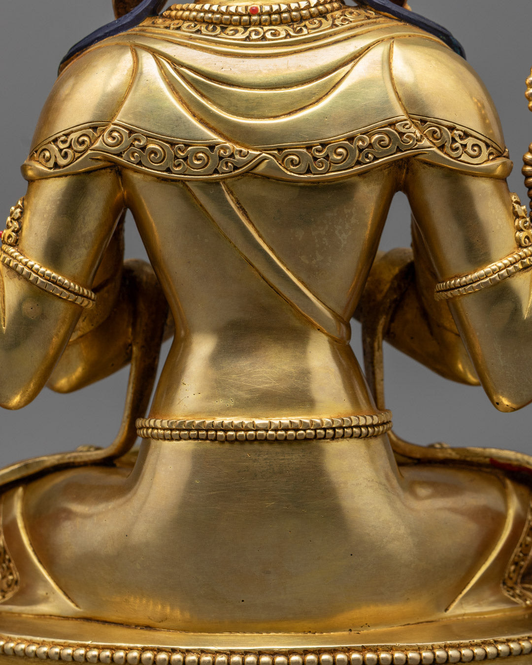 Handmade Chenrezig Sculpture | Traditional Himalayan Craftsmanship