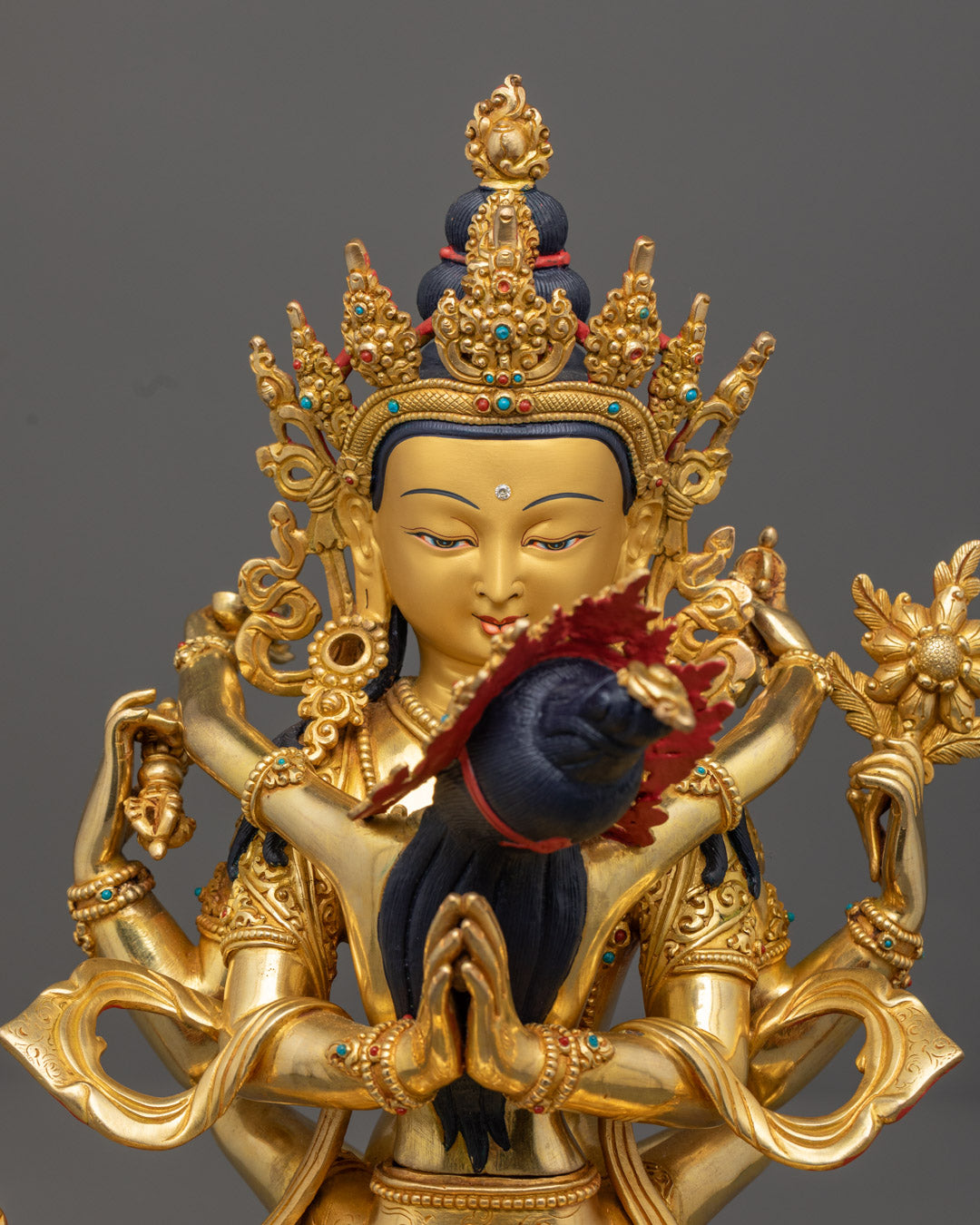 Chenrezig Statue | Handcrafted Tibetan Avalokiteshvara