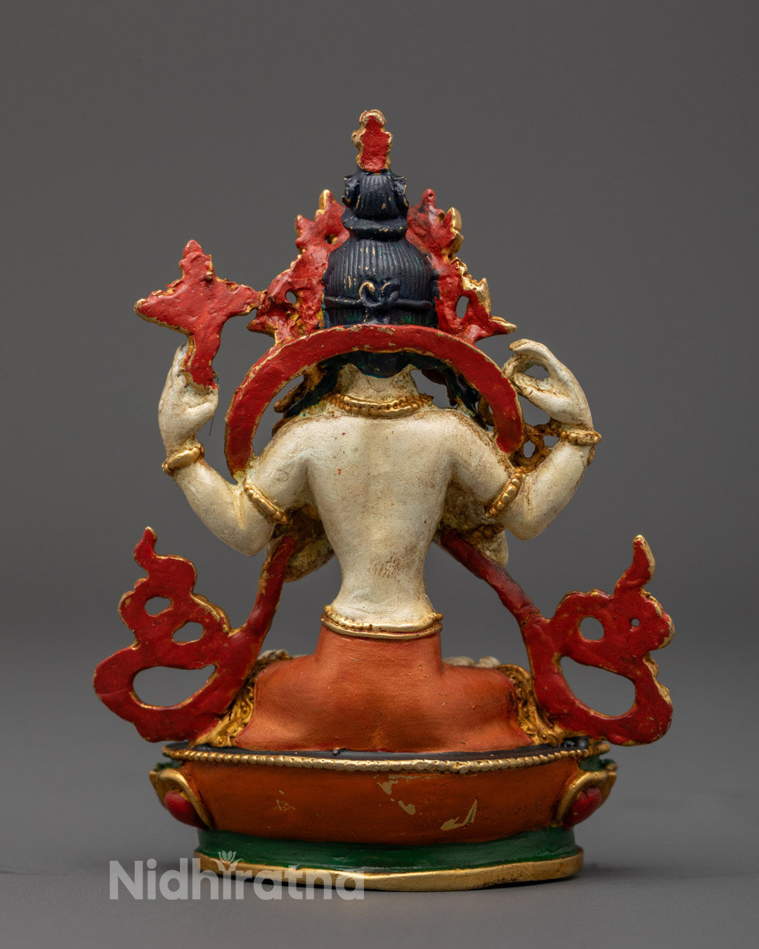 Spiritual Four-armed Avalokitesvara Statue | Machine Made Art