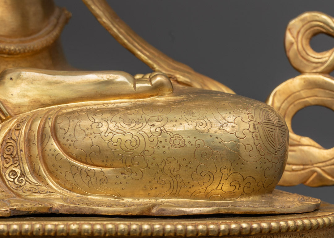 Chenrezig Avalokiteshvara Statue | Handcrafted Tibetan Artwork