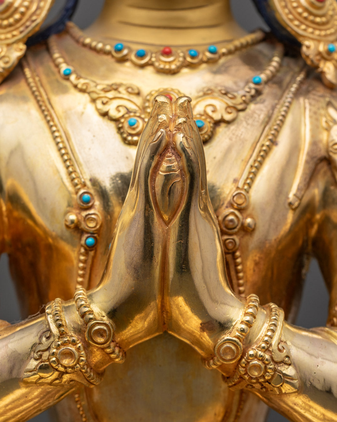 Nepalese Chenrezig Statue | The Bodhisattva's Infinite Compassion