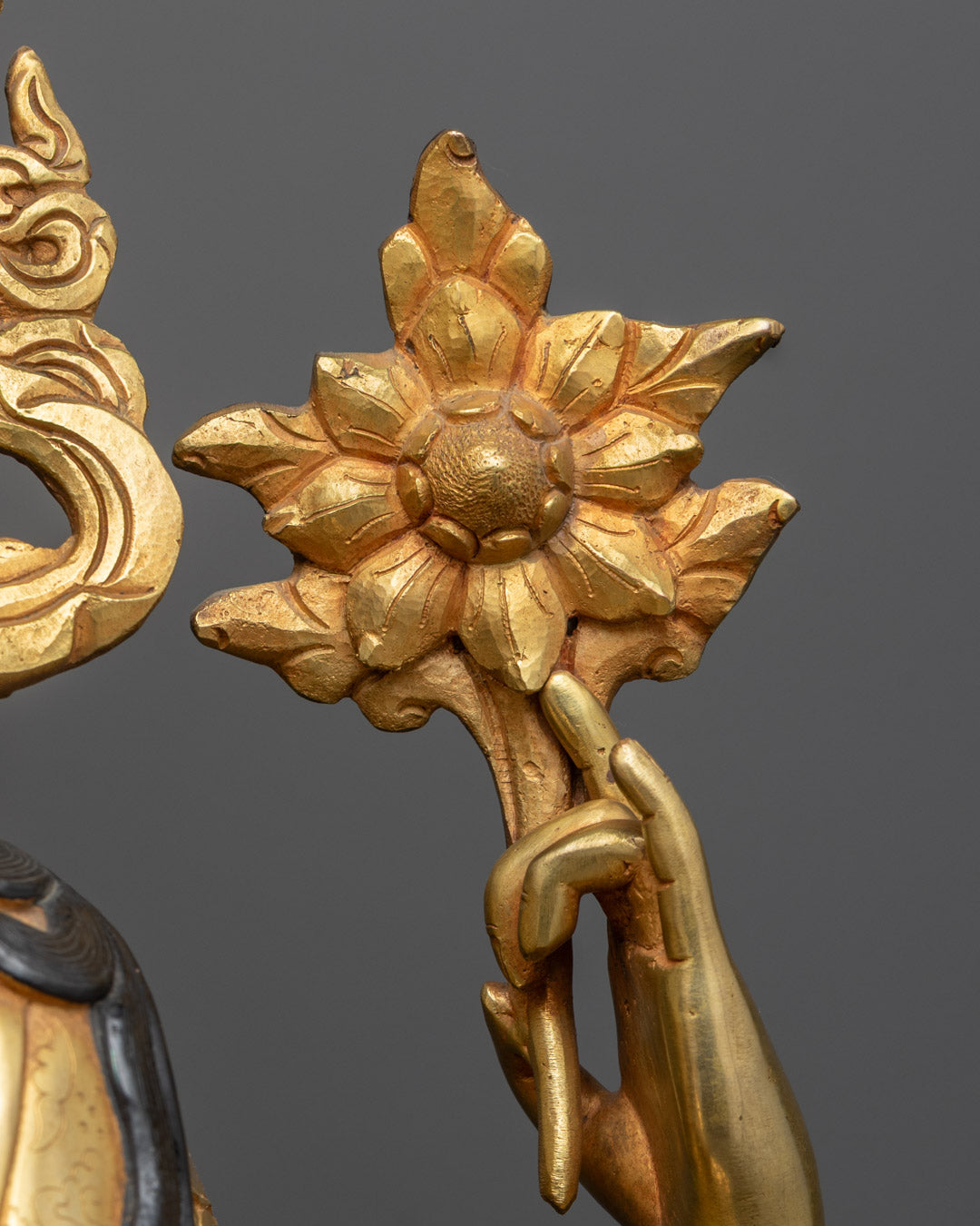 Chenrezig Avalokiteshvara Statue | Handcrafted Tibetan Artwork