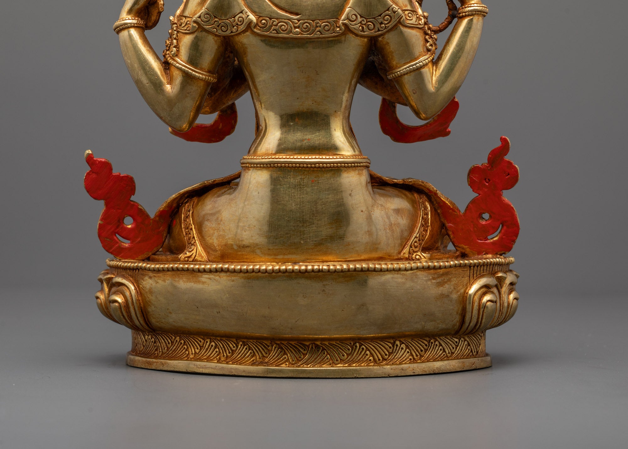Sacred Four-Armed Chenrezig Sculpture | Divine Symbol of Mercy