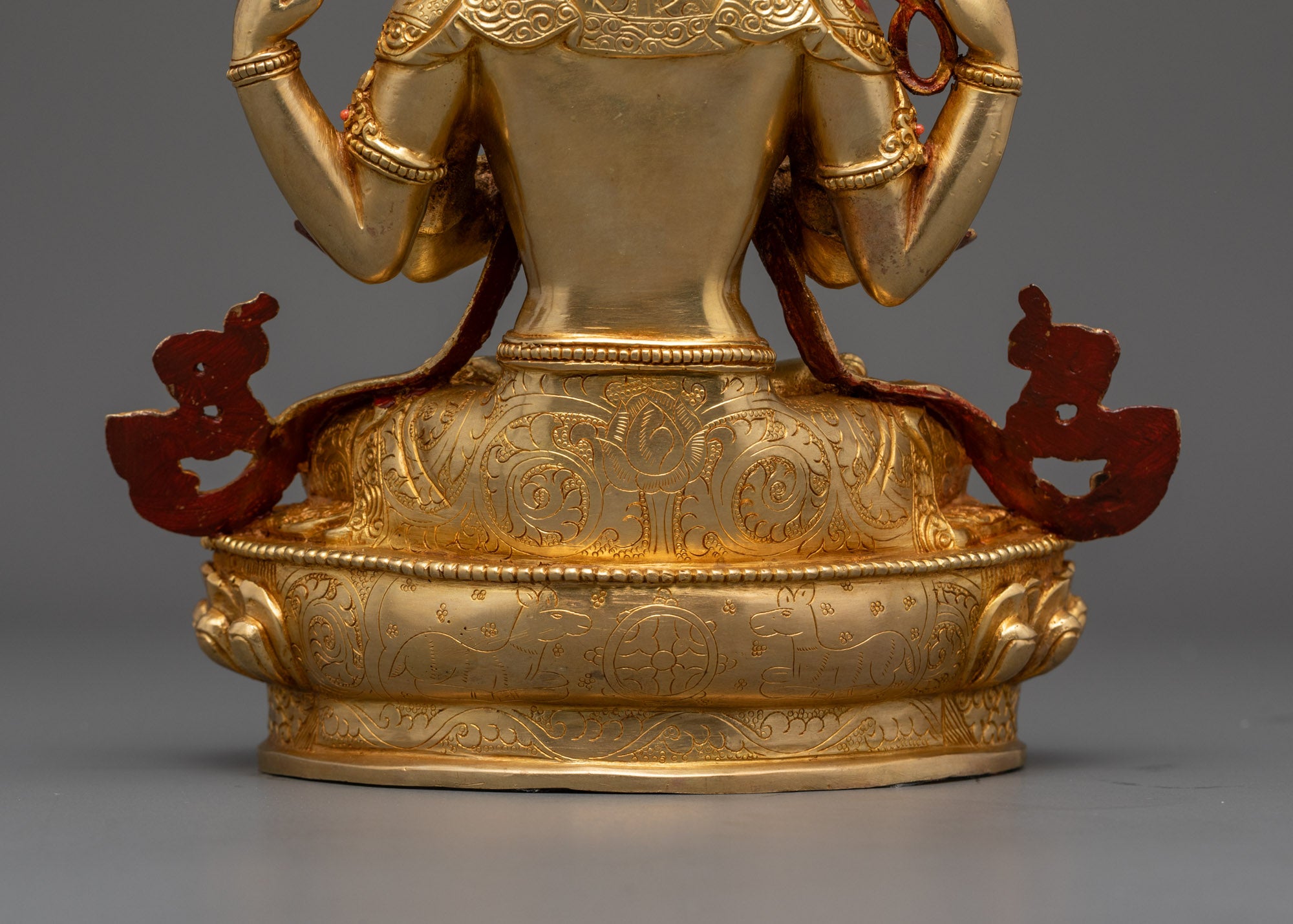 Handcrafted Chenrezig Statue | Tibetan Avalokiteshvara for Compassion