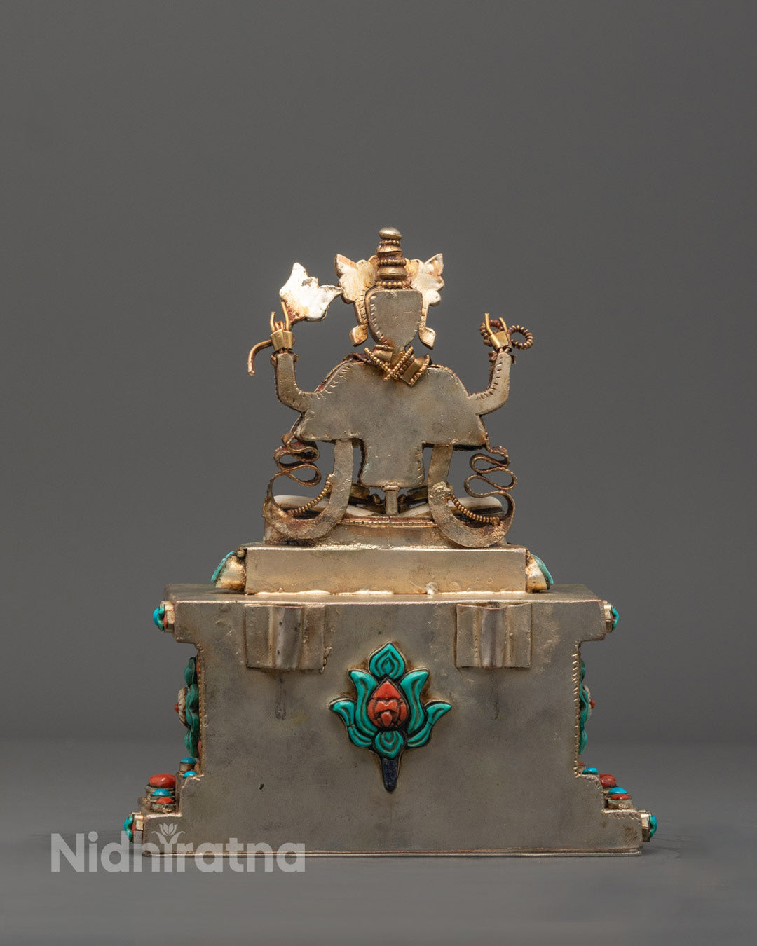 Hand-crafted Stones Chenrezig Statue | Sacred Tibetan Buddhist Art